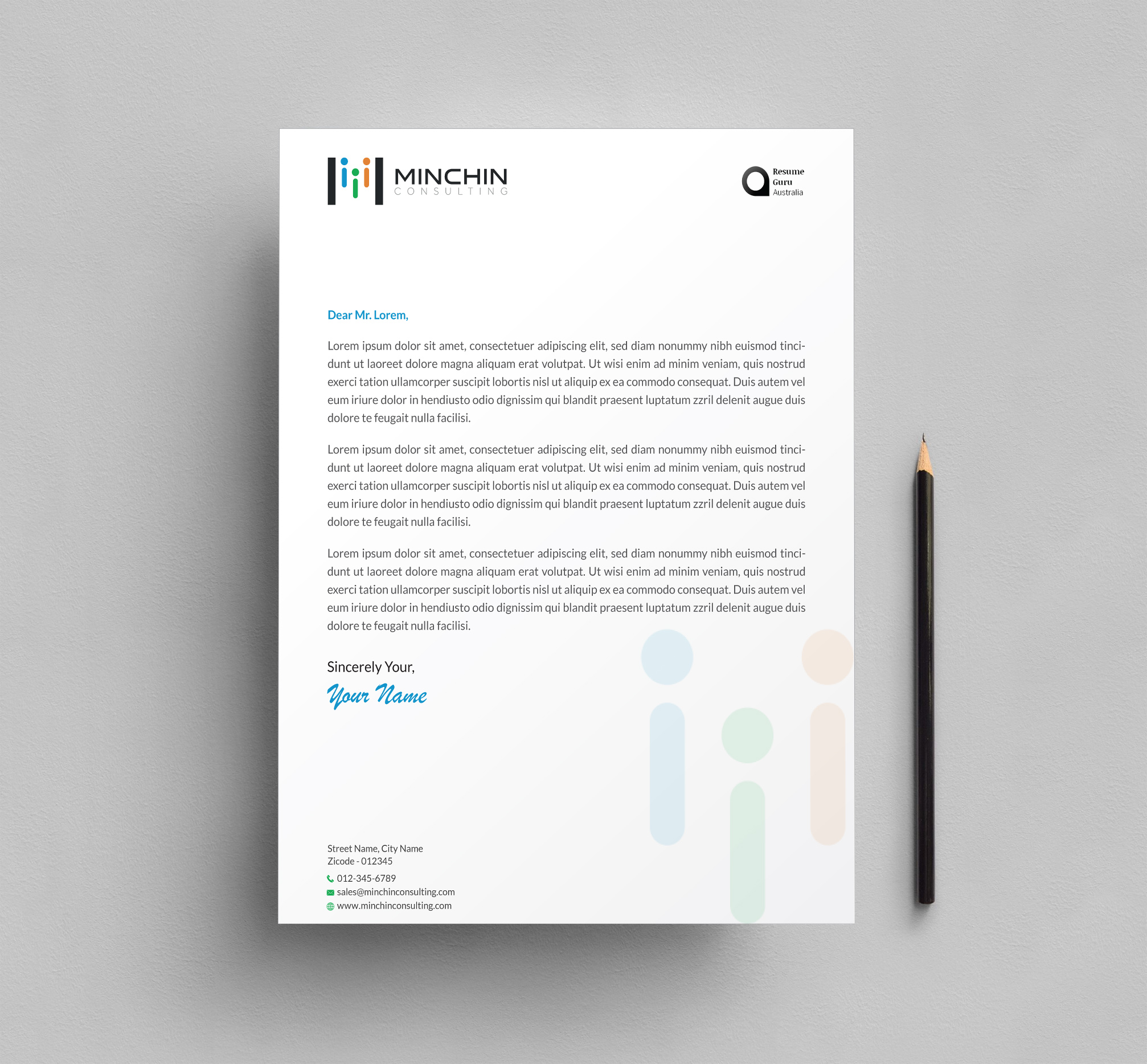 Diseño de Membrete por Infinitive Technology para Resume Guru Australia | Diseño #20450372