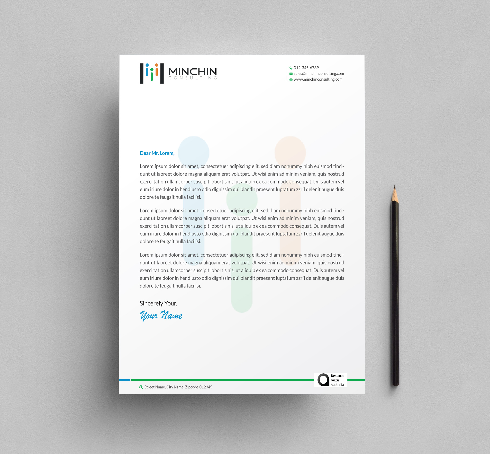 Diseño de Membrete por Infinitive Technology para Resume Guru Australia | Diseño #20450542