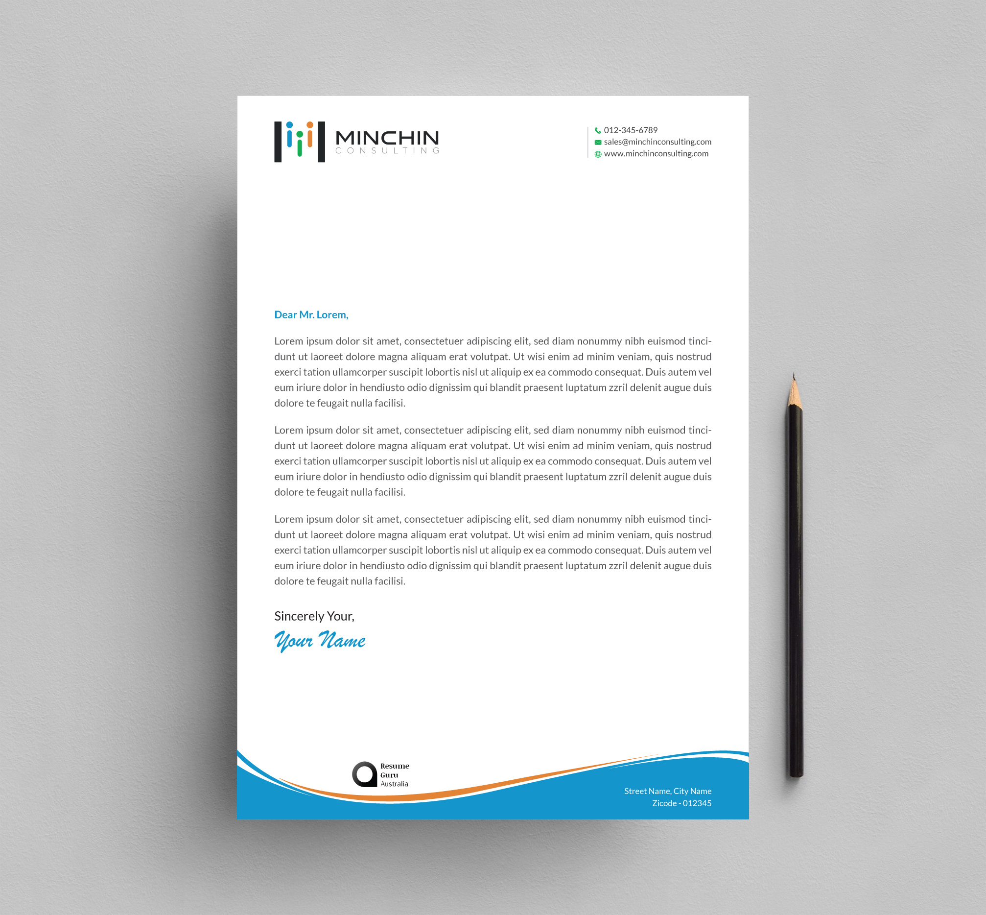 Diseño de Membrete por Infinitive Technology para Resume Guru Australia | Diseño #20451031