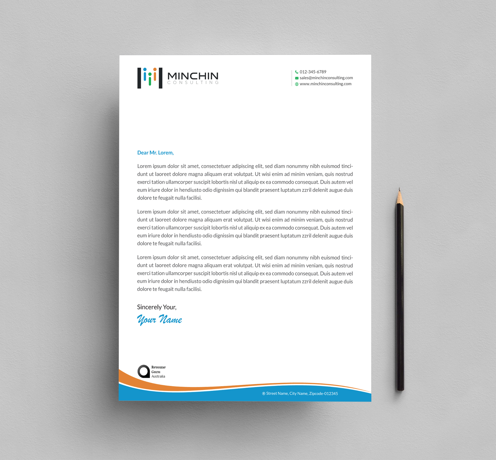 Diseño de Membrete por Infinitive Technology para Resume Guru Australia | Diseño #20460155