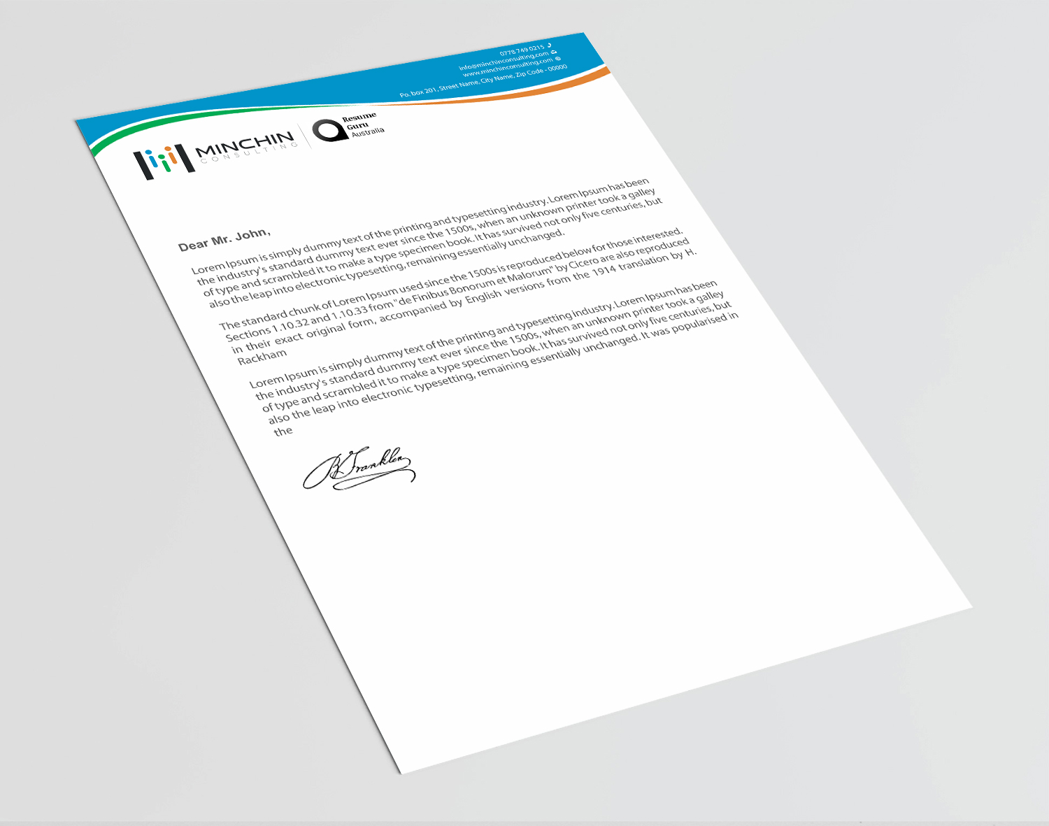 Diseño de Membrete por Infinitive Technology para Resume Guru Australia | Diseño #20460560