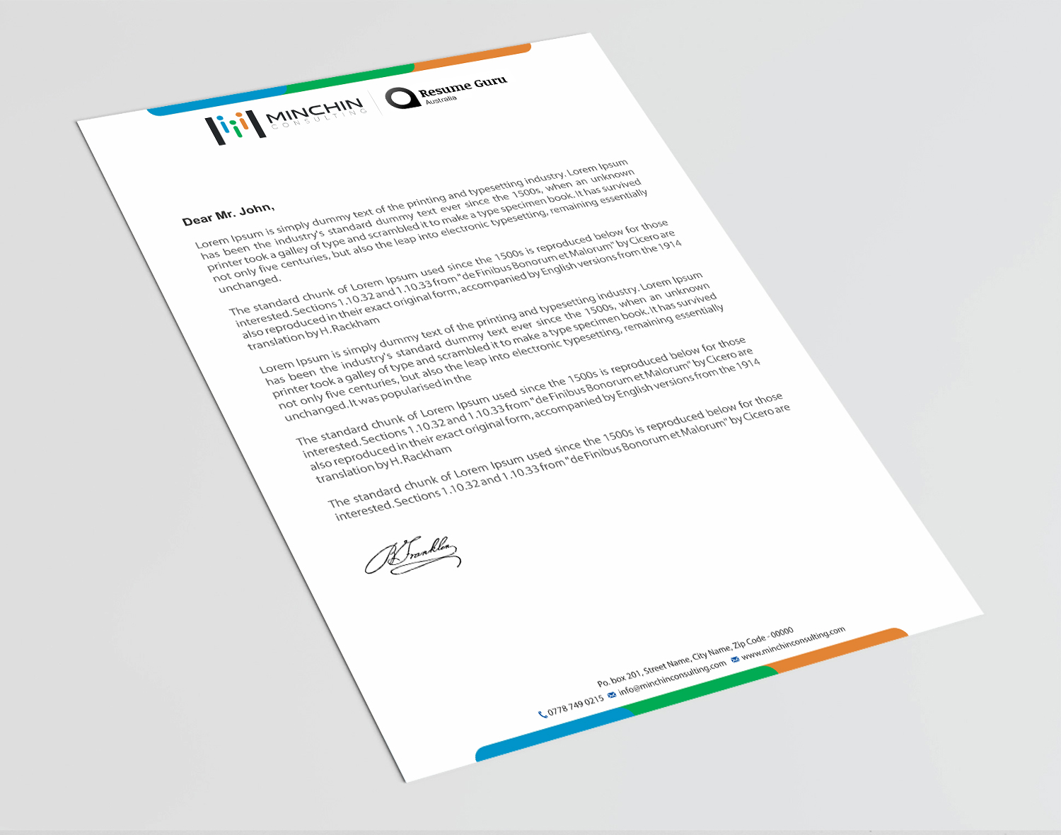 Diseño de Membrete por Infinitive Technology para Resume Guru Australia | Diseño #20460564