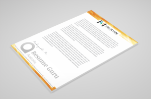 Letterhead Design by Petter Goms for Resume Guru Australia | Design: #20474469