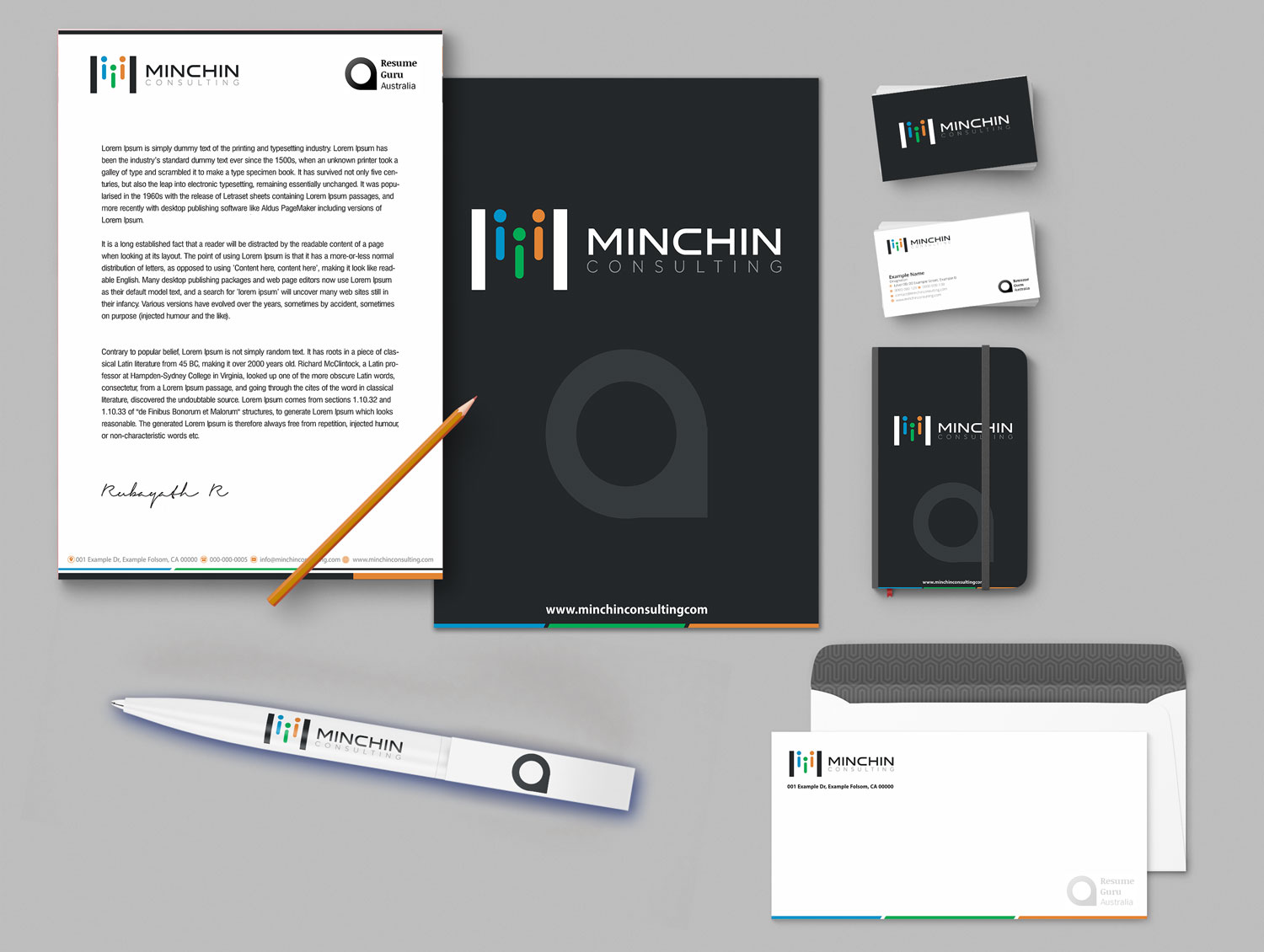 Letterhead Design by Petter Goms for Resume Guru Australia | Design #20479627