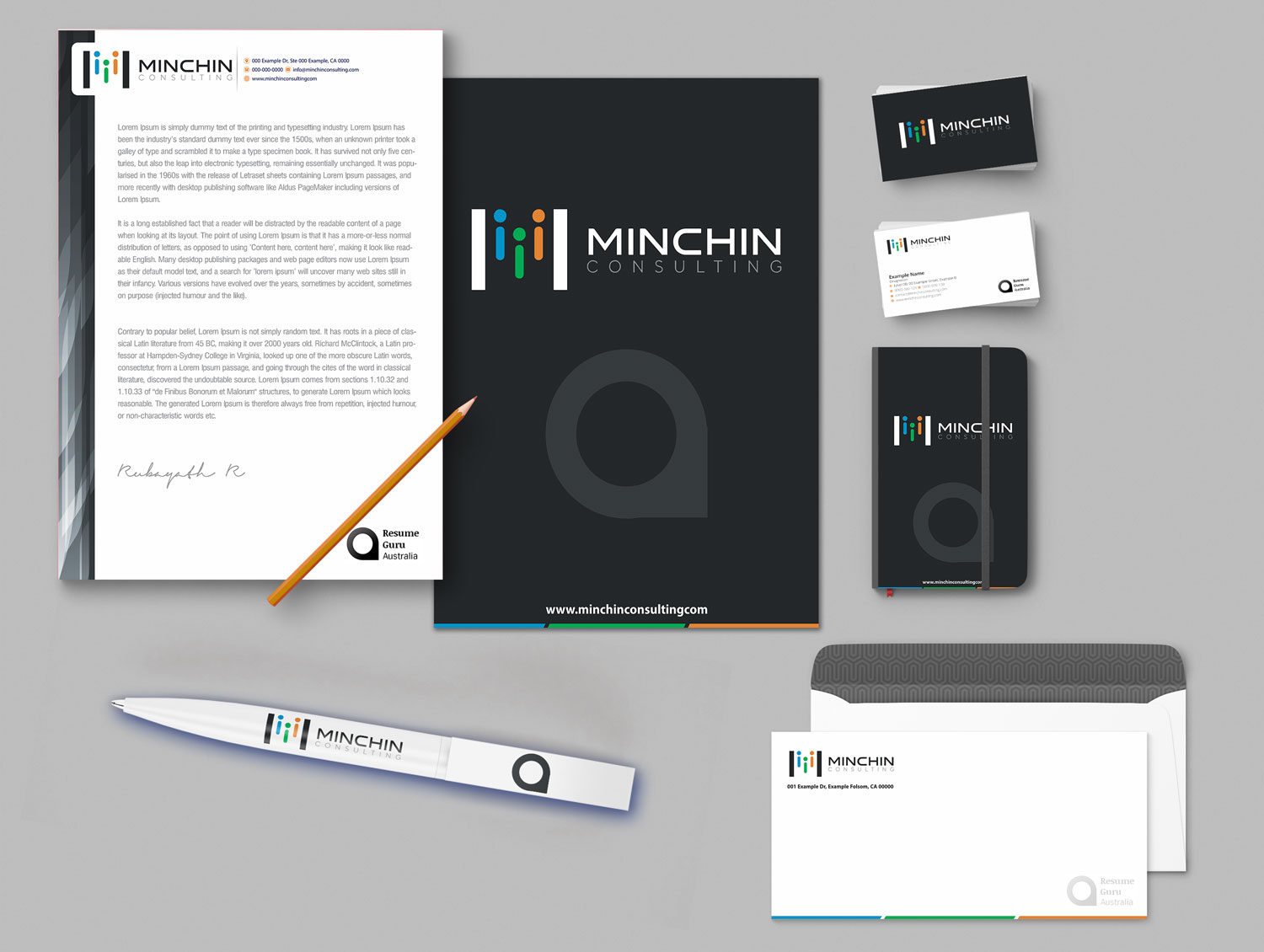 Letterhead Design by Petter Goms for Resume Guru Australia | Design #20479654