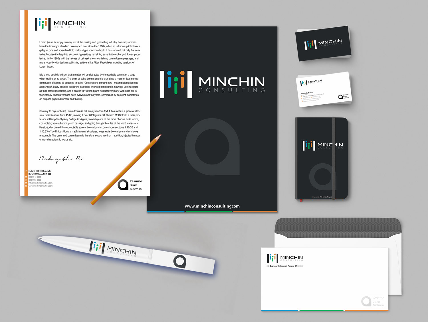 Letterhead Design by Petter Goms for Resume Guru Australia | Design #20479701