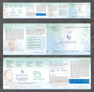 Brochure Design by xygo_bg for Skincare Medispa | Design #20707415