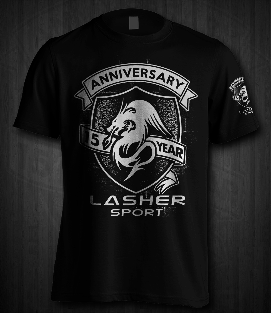 T-shirt Design by Jonya for Lasher Sport | Design #20466777