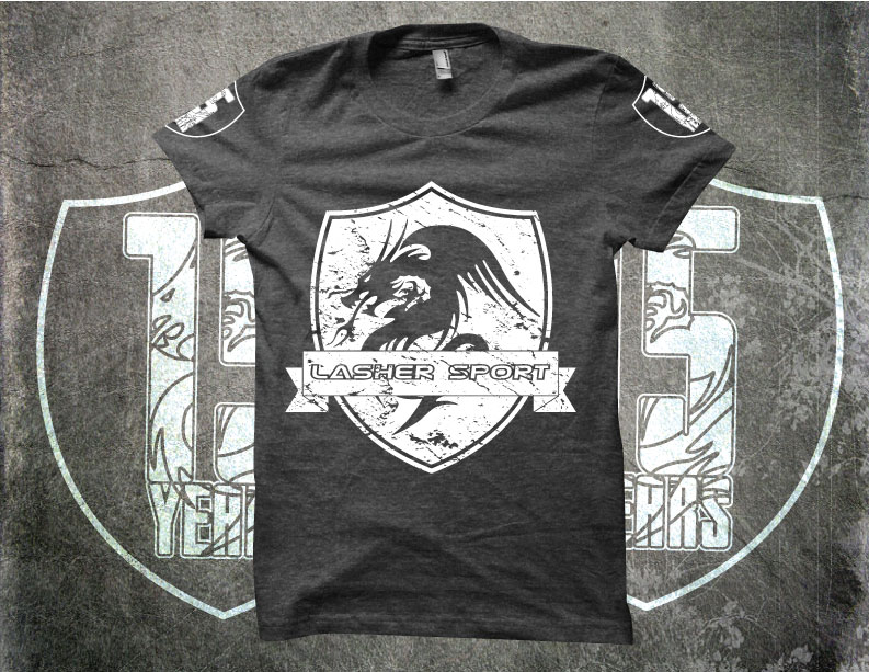 T-shirt Design by Taho Design for Lasher Sport | Design #20485640