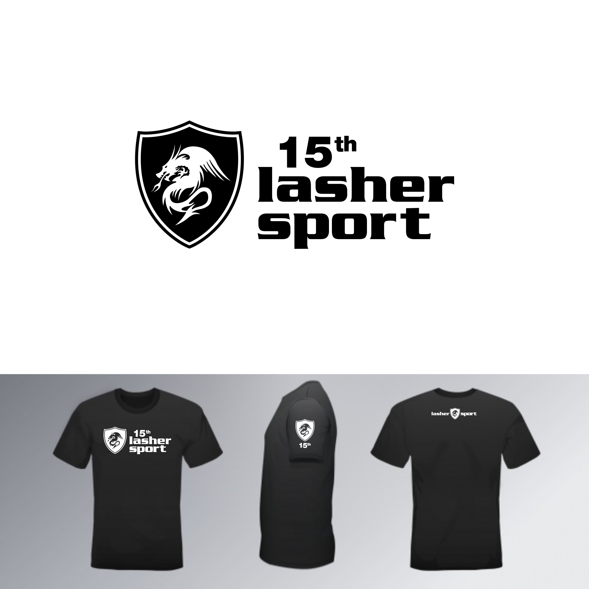 T-shirt Design by zatsukiki for Lasher Sport | Design #20461446