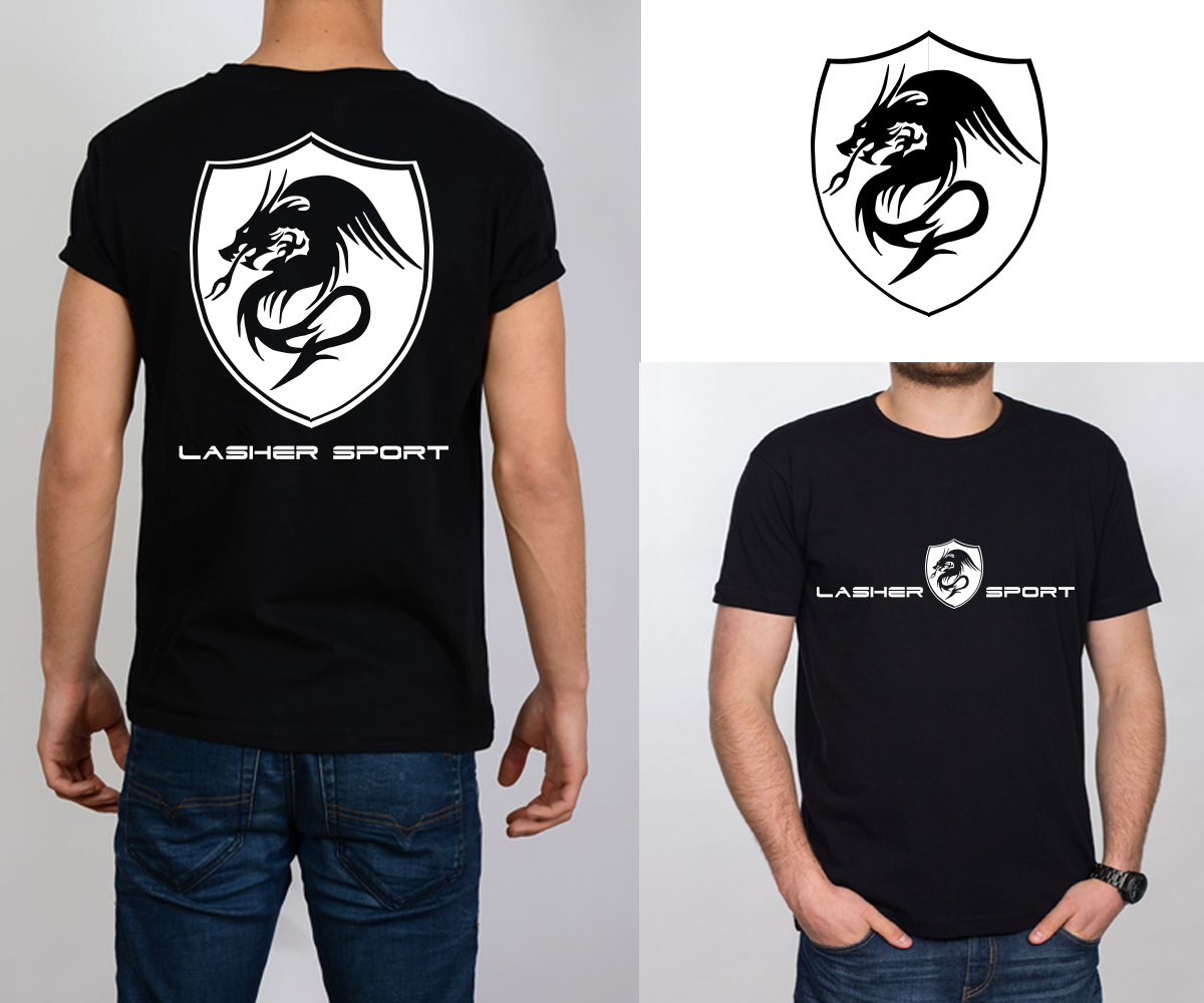 T-shirt Design by Art Girl for Lasher Sport | Design #20593524