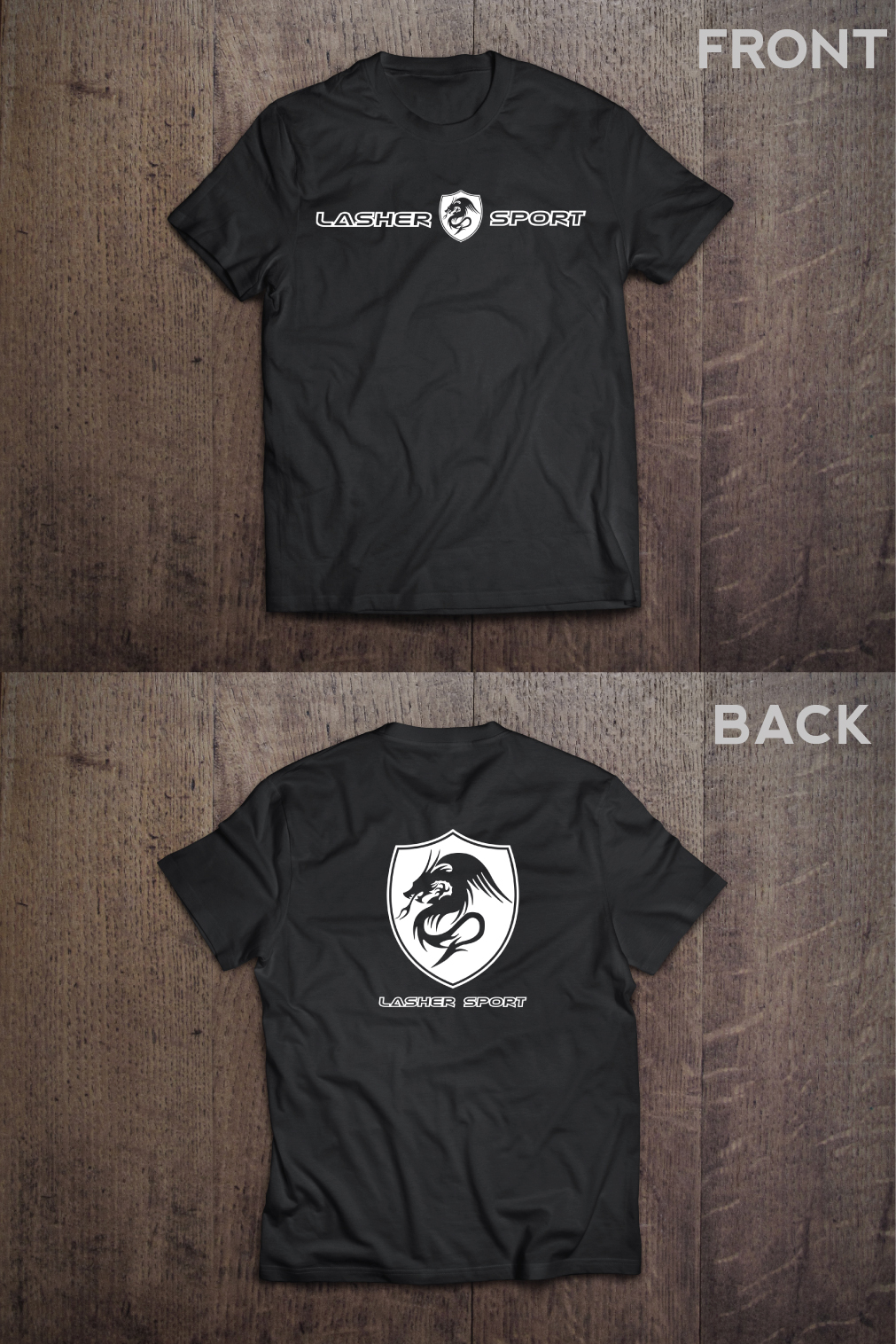 T-shirt Design by tasvilastudio for Lasher Sport | Design #20593724