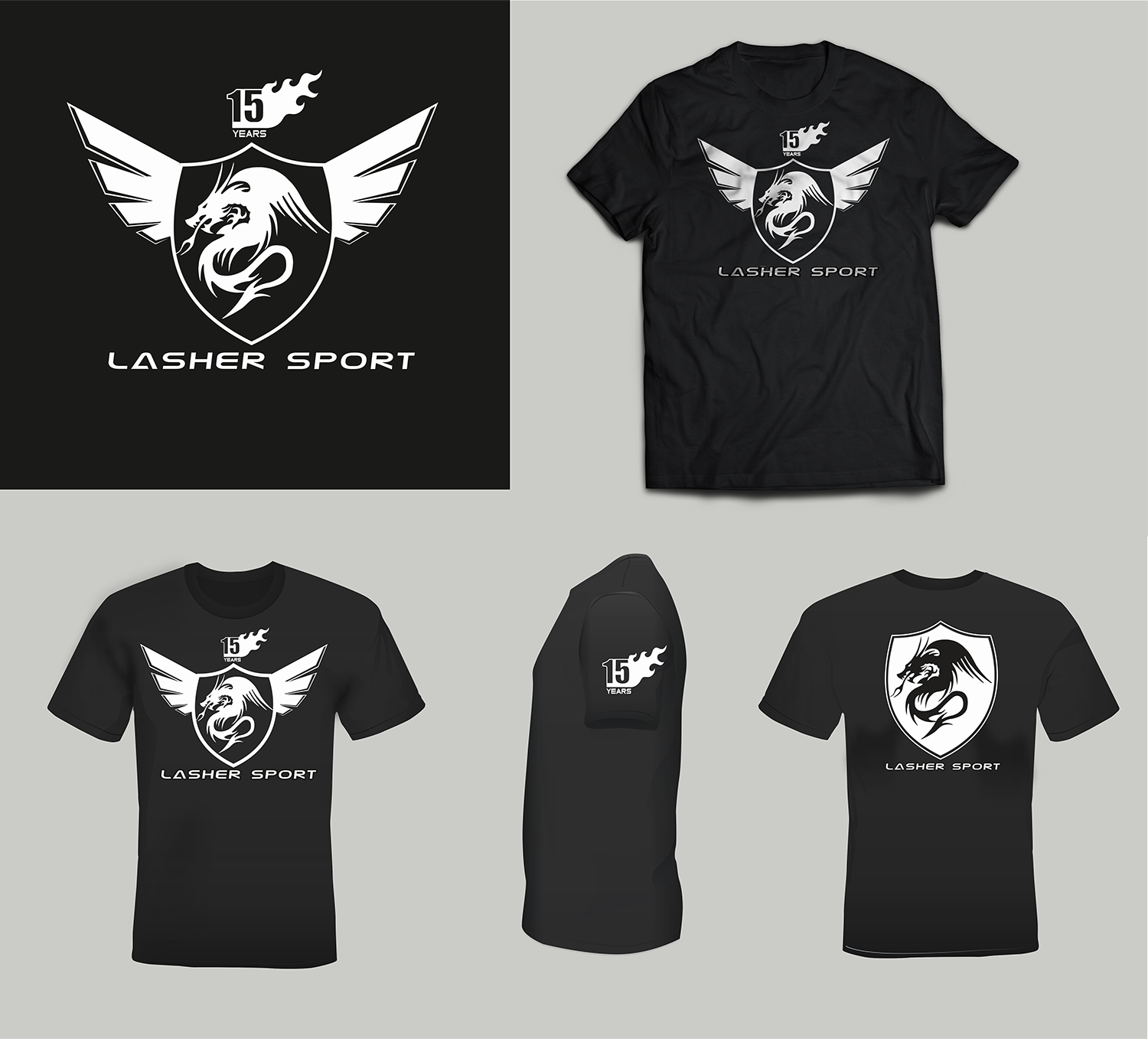 T-Shirt-Design von Alpha_Creative für Lasher Sport | Design #20498201