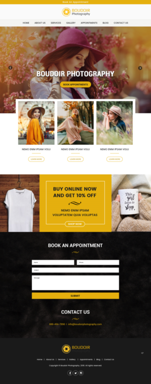Wix Design by pb for this project | Design: #20465698