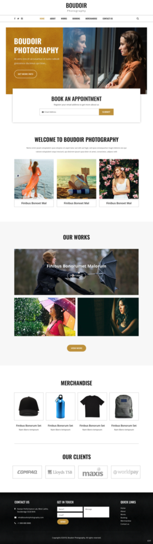 Wix Design by pb for this project | Design: #20465708
