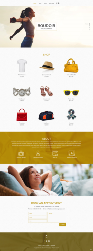 Wix Design by pb for this project | Design: #20465714