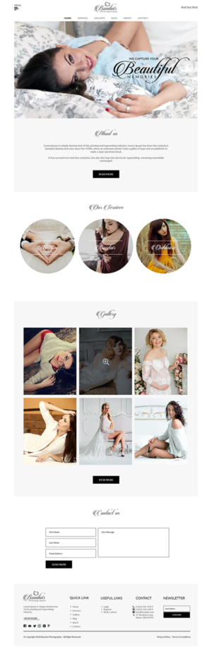 Wix Design by bdesigner9 for this project | Design: #20455522