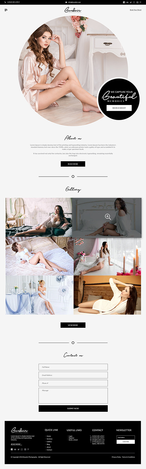 Wix Design by bdesigner9 for this project | Design #20475106