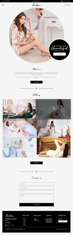 Wix Design by bdesigner9 for this project | Design: #20475106