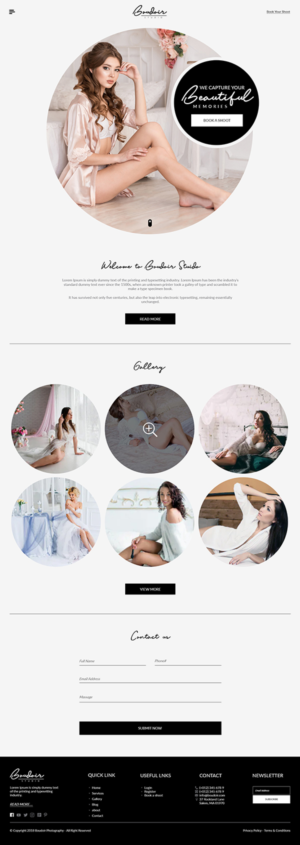 Wix Design by bdesigner9 for this project | Design: #20504072