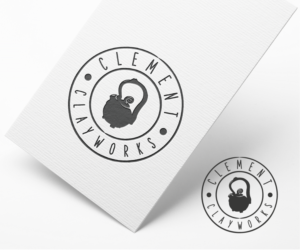 Clement Clayworks | Design de Logo par ACK Design