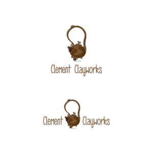 Clement Clayworks | Logo Design by sushsharma99
