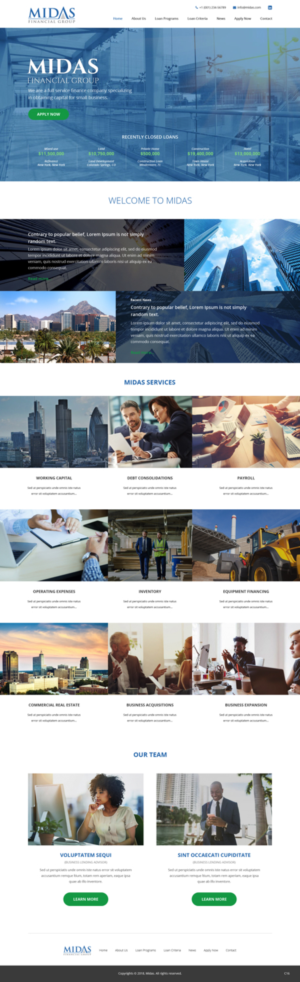 Web Design par pb pour ce projet | Design : #20457788