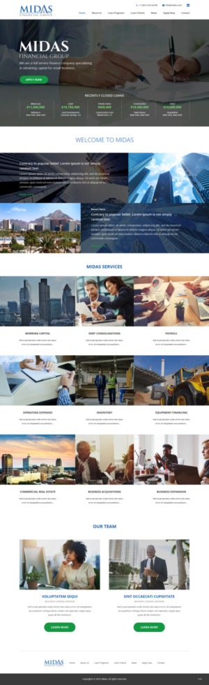 Web Design par pb pour ce projet | Design : #20457789