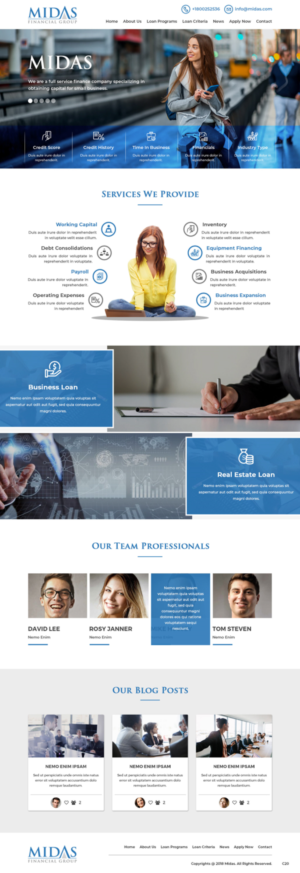 Web Design par pb pour ce projet | Design : #20457791