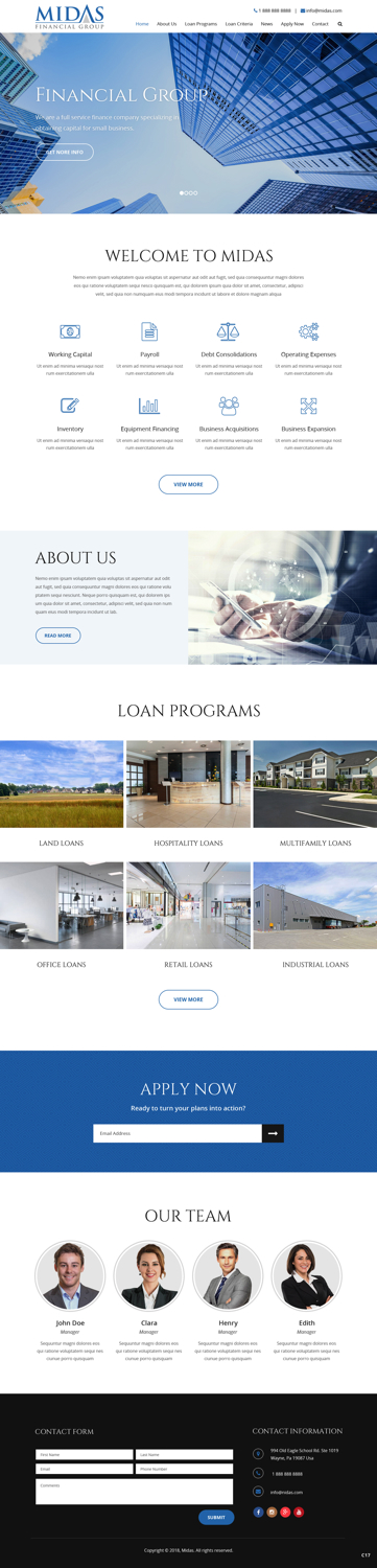 Web Design by pb for this project | Design #20457794