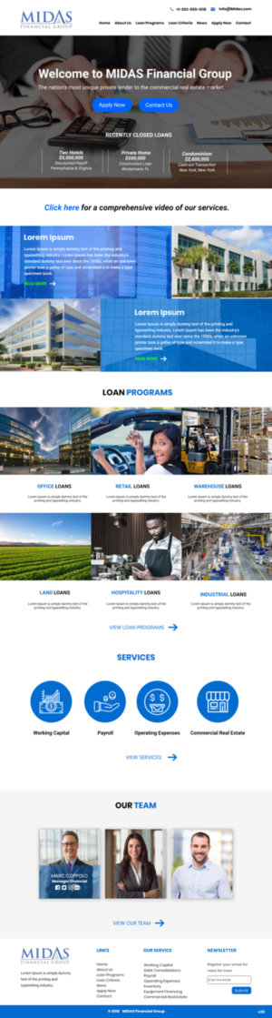 Web Design par pb pour ce projet | Design : #20457799
