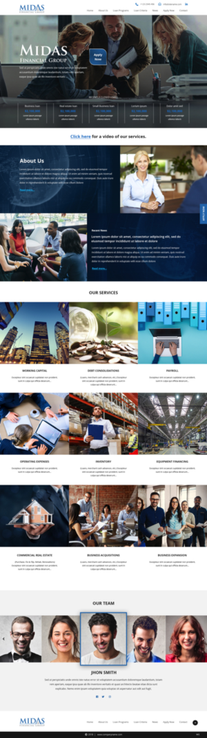 Web Design par pb pour ce projet | Design : #20457802
