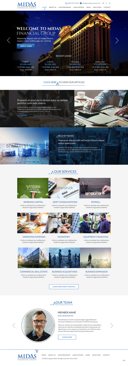 Diseño Web por pb para este proyecto | Diseño #20457805
