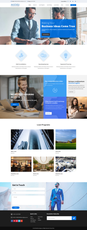 Web Design by AbhishekRoyBunty for this project | Design: #20465482
