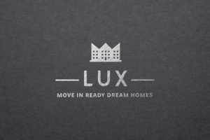 LUX. Move in ready dream homes.  | Logo Design by Farmiza