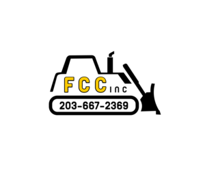 Would like the Company name, FCC., Inc in slanted, block yellow letters with a white background. Also the phone # 203-667-2369. | Design de Logo par Tt design
