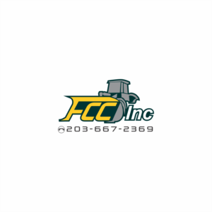 Would like the Company name, FCC., Inc in slanted, block yellow letters with a white background. Also the phone # 203-667-2369. | Logo Design by Arham Hidayat