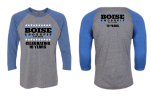 Boise CrossFit 10 year anniversary | Design de T-shirt par NILDesigns