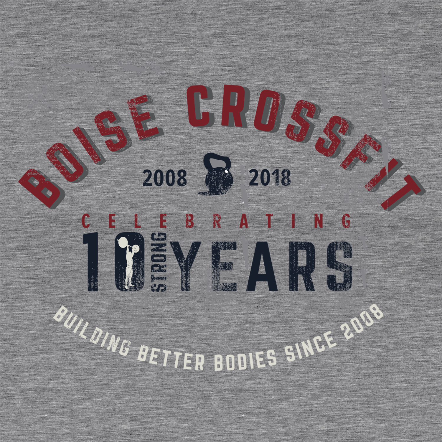 T-shirt Design by Eightone 3 for Boise CrossFit | Design #20491253