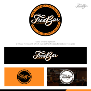 Logo Design by zatsukiki for The Feed Bar | Design #20469458