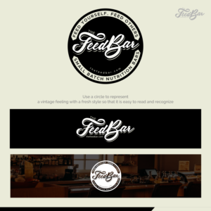 Logo Design by zatsukiki for The Feed Bar | Design: #20485456