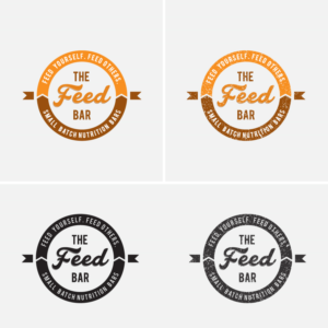 The Feed Bar - Feed Yourself. Feed Others. - Small Batch Nutrition Bars  | Logo Design by sushsharma99