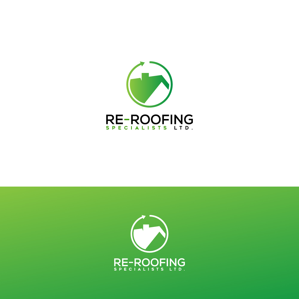 Logo Design by Kreativeideaz for Re-Roofing Specialists Ltd | Design #20460731