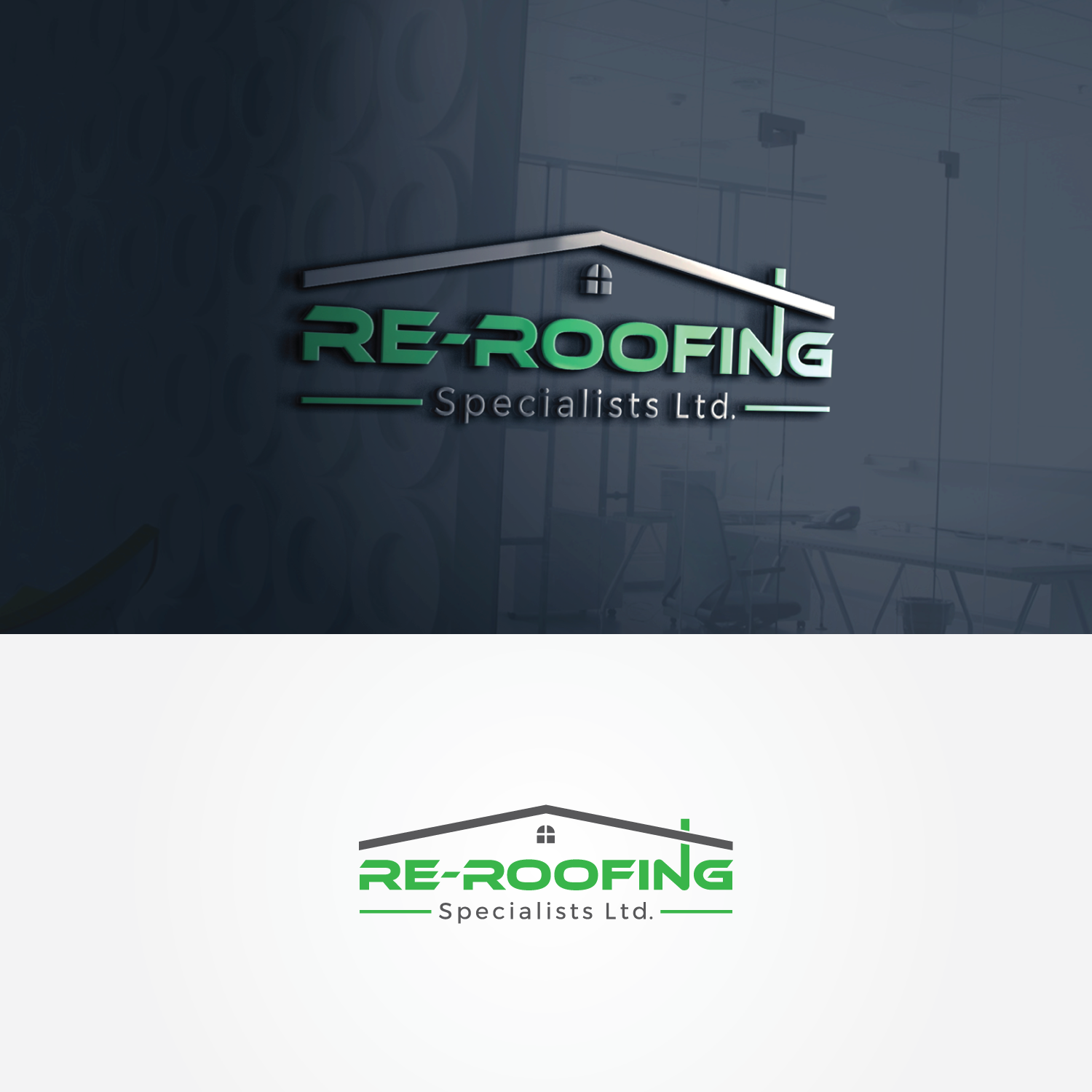 Logo-Design von Vndesign2018 für Re-Roofing Specialists Ltd | Design #20455496