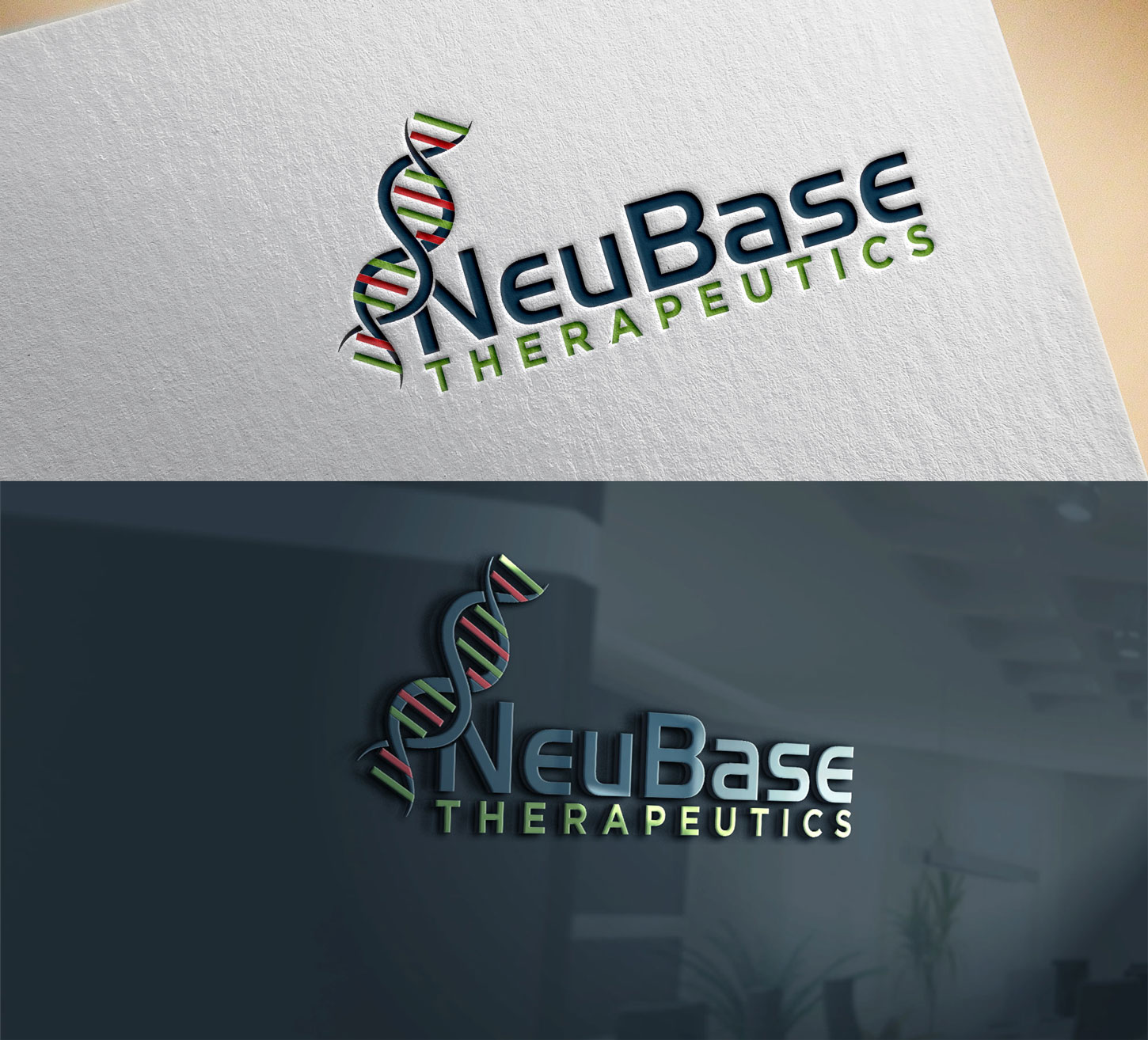 Logo Design by design_ghost 2 for NeuBase Therapeutics | Design #20464107