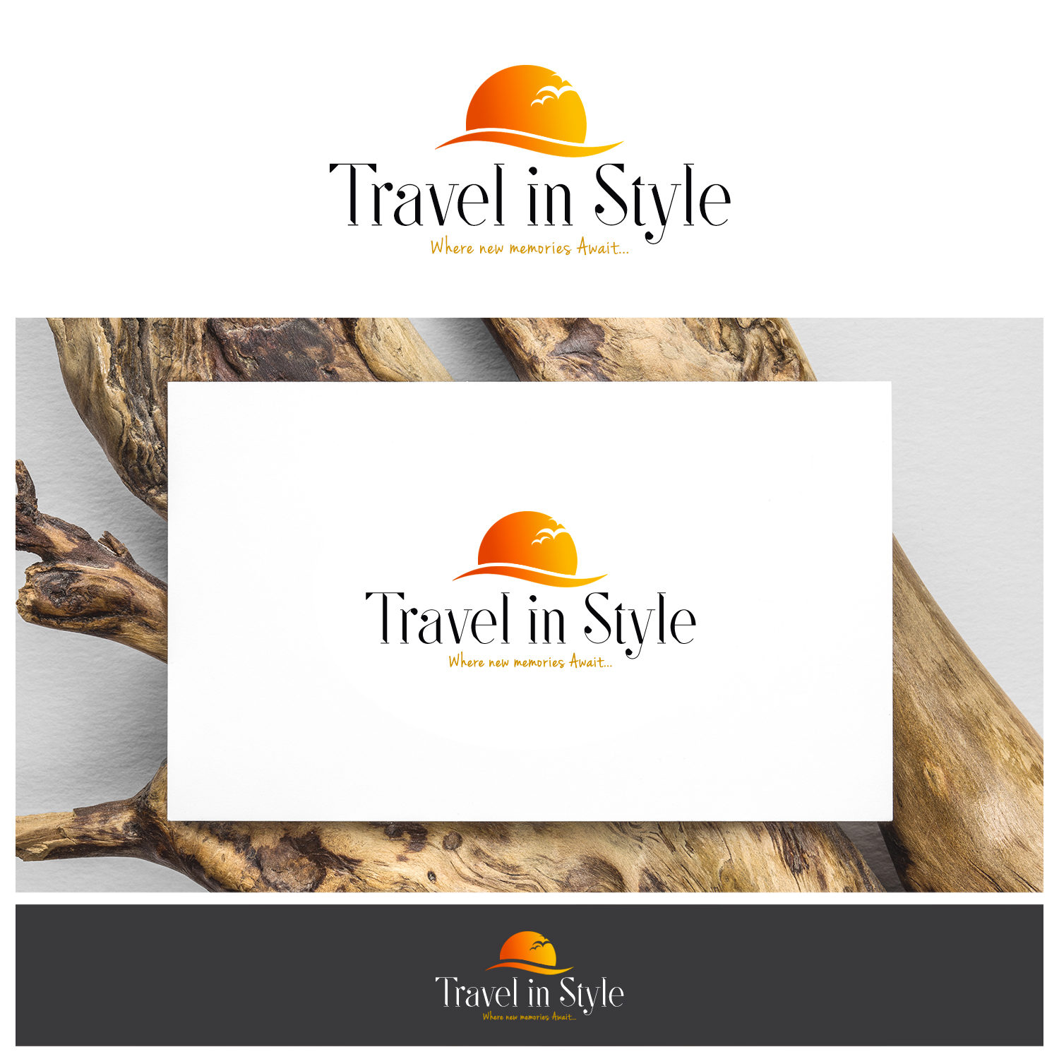 Logo Design by DominicDesign for Travel In Style | Design #20466313