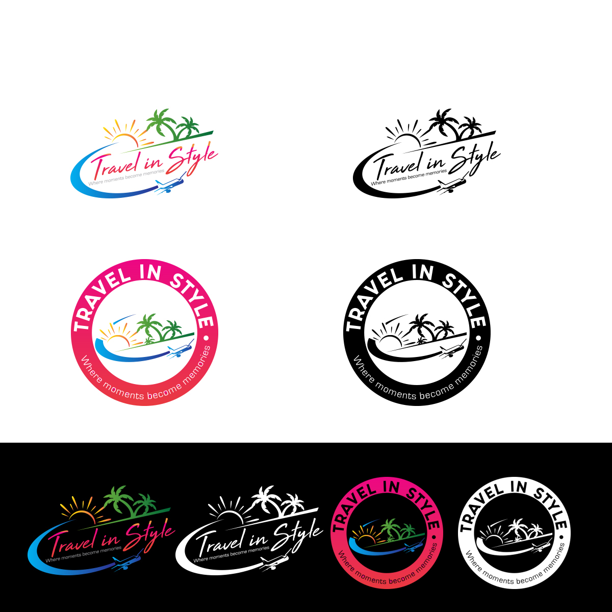 Logo Design by graphicancers for Travel In Style | Design: #20534074