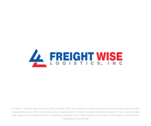 Freight Wise Logistics, Inc. | Logo Design by Wild Geek