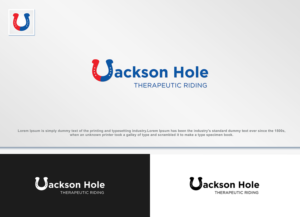 Diseño de Logo por umuslumov para Jackson Hole Therapeutic Riding Association | Diseño #20498304