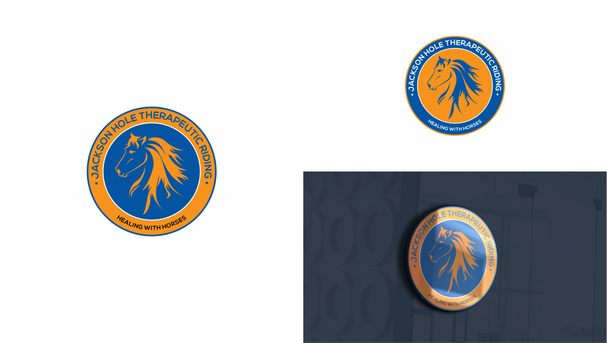 Logo Design by creativechauhan1989 for Jackson Hole Therapeutic Riding Association | Design #20461081